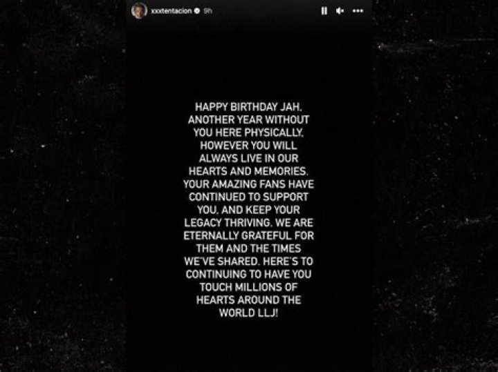 XXXTentacion Estate Shares His Birthday Wish From The Year He Died